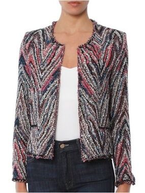IRO Weird Tweed Chevron Blazer